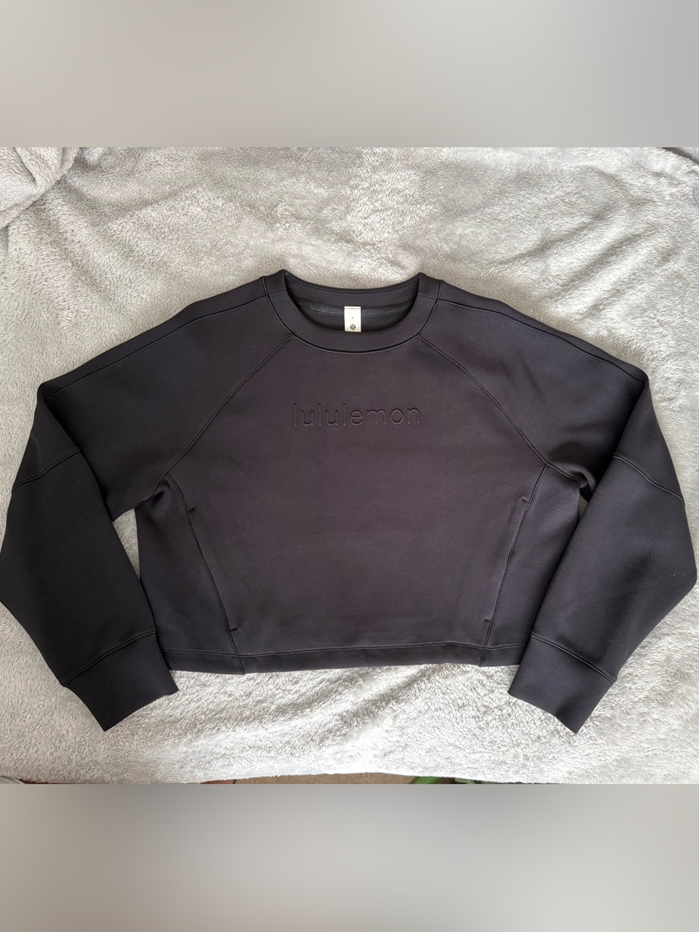 NWOT lululemon athletica Smooth Spacer Cropped Pullover *Graphic